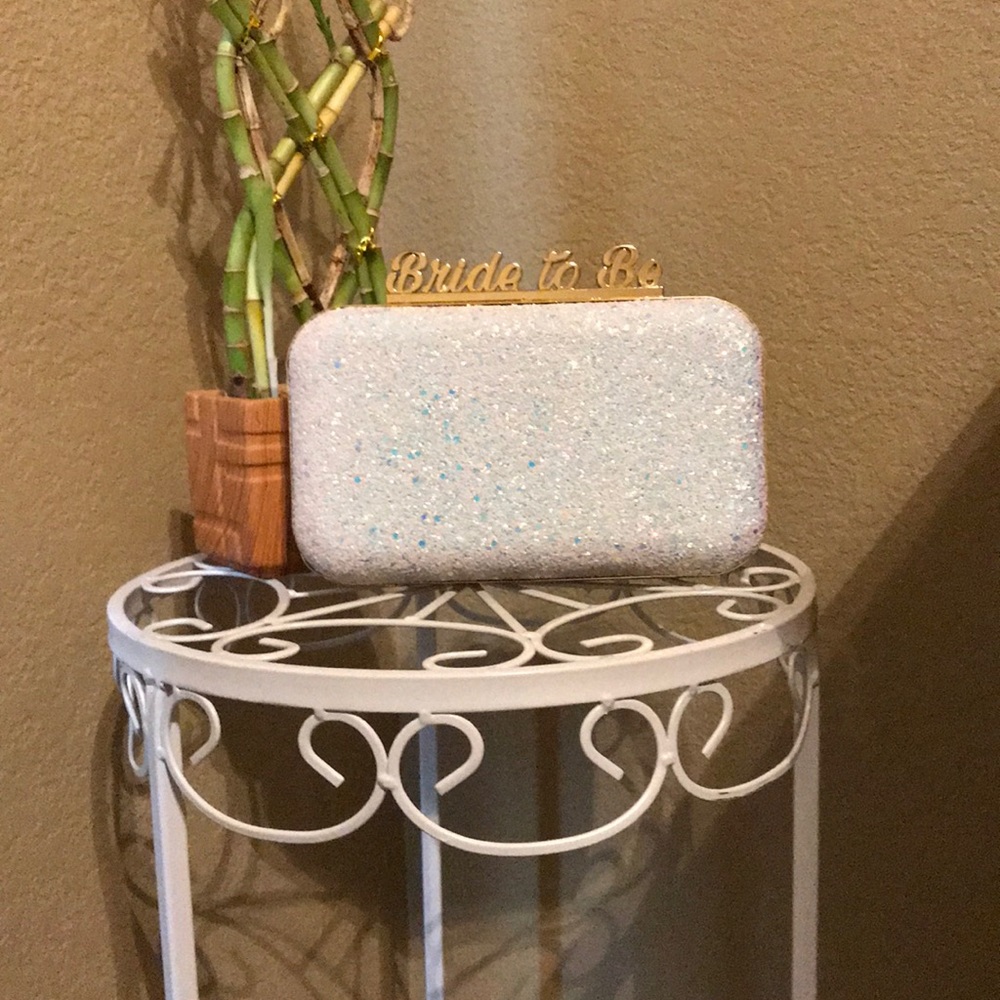 “Bride To Be” clutch